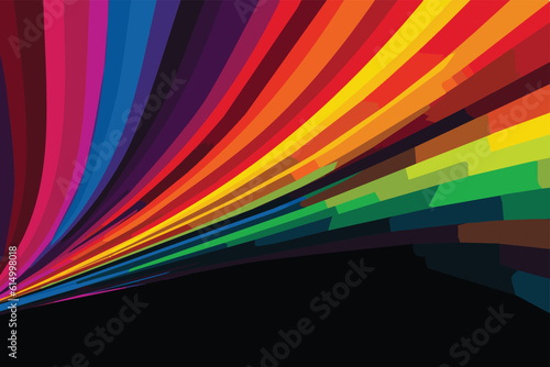 abstract laze line colorful background photo