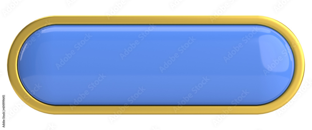 3D button. Empty button. 3D illustration. 3D button. Empty button. 3D illustration.