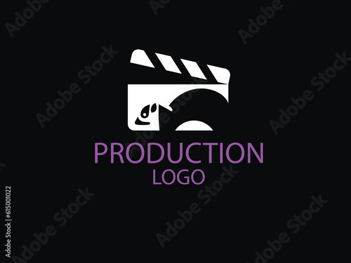 lemur production house studio logo.content production logo concept design 