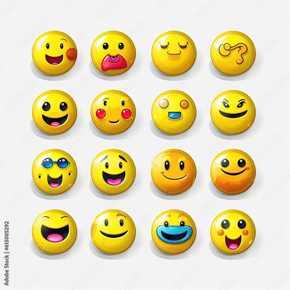 yellow emoji smiley ai generated yellow emoji smiley ai generated