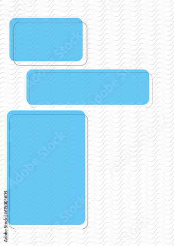 Layout Kurzwelle blau