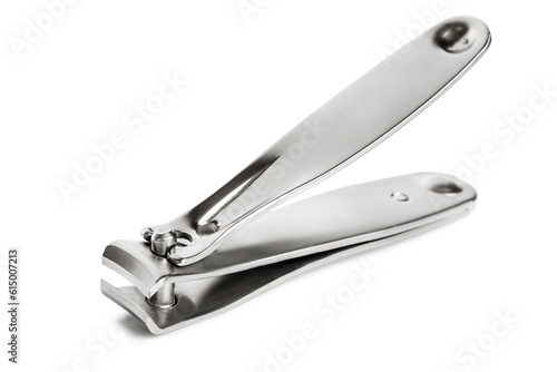 Nail clippers isolated photo