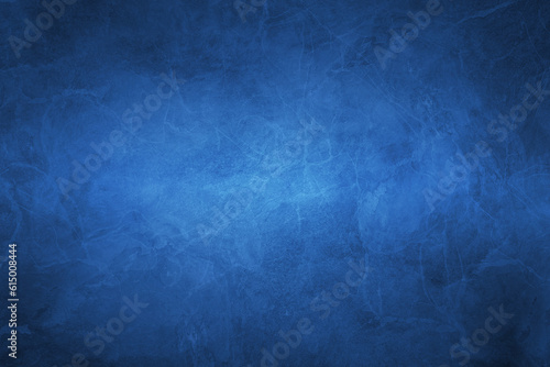 Cement wall background, dark blue gradient old wall pattern, blue abstract wall background, dark blue cement texture old wall pattern.