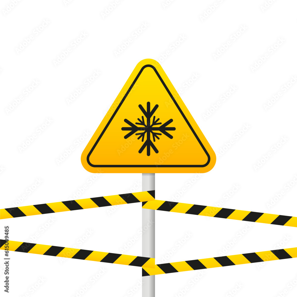Road Sign With Snowflake Carefully Cold Warning Sign Safety A Pillar road-sign-with-snowflake-carefully-cold-warning-sign-safety-a-pillar