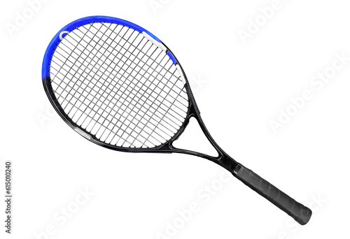 Tennis racket isolated on a white background. © Aleksei