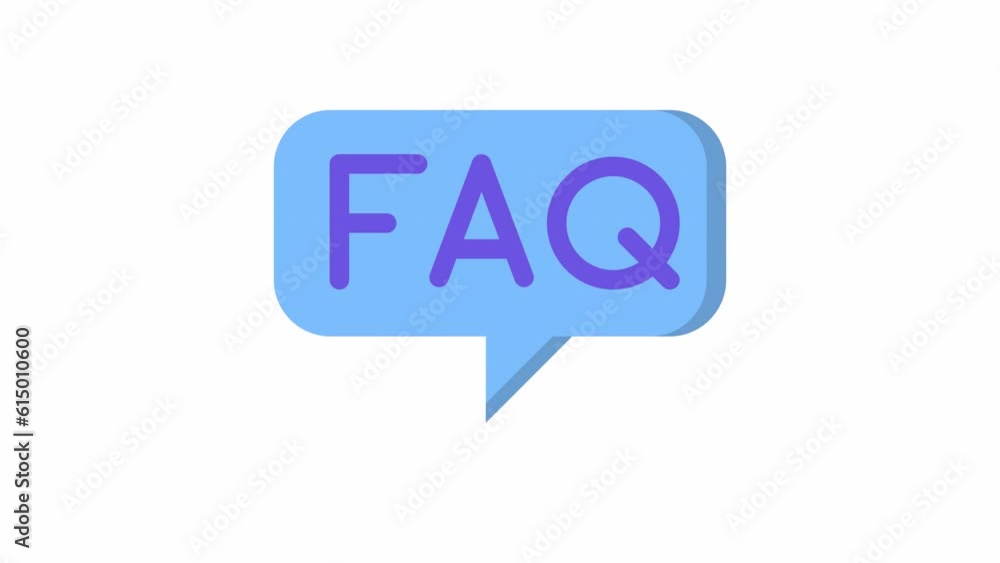 FAQ, Questions and FAQ animated icon on transparent background.
FAQ, Questions and FAQ animated icon on transparent background.