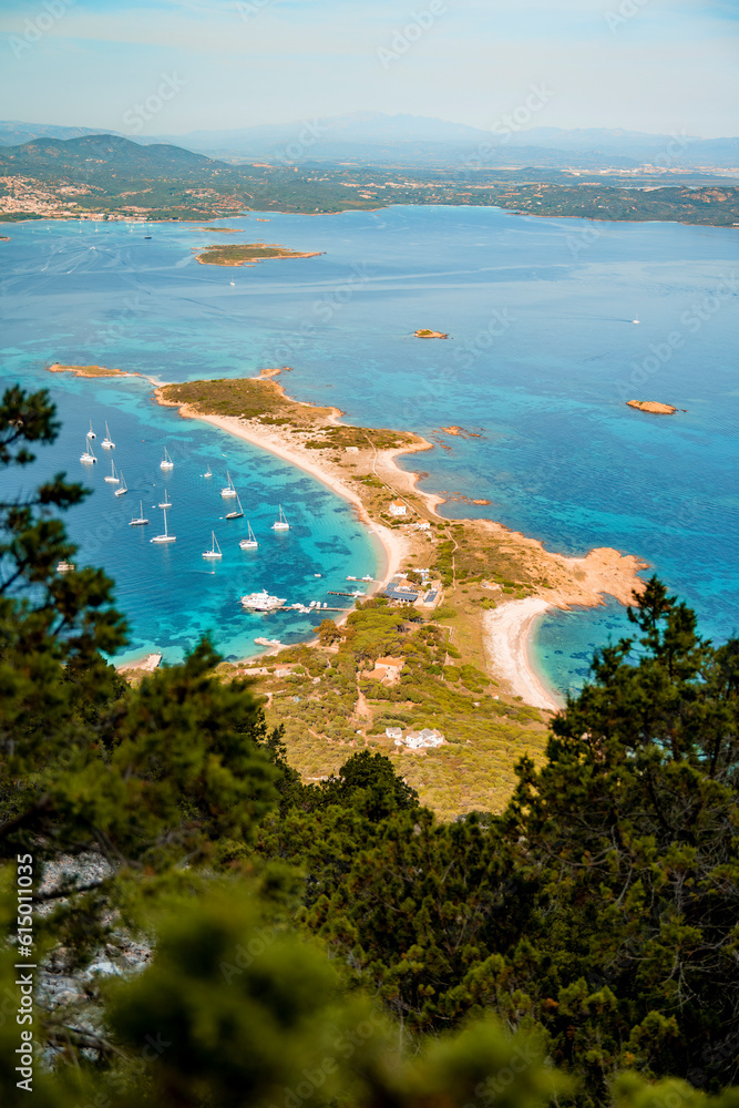 Beautiful island of Tavolara, east Sardinia