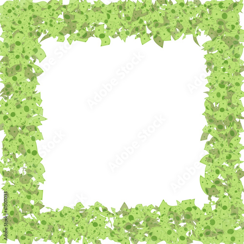 Green Finance Vector White Background. Casino