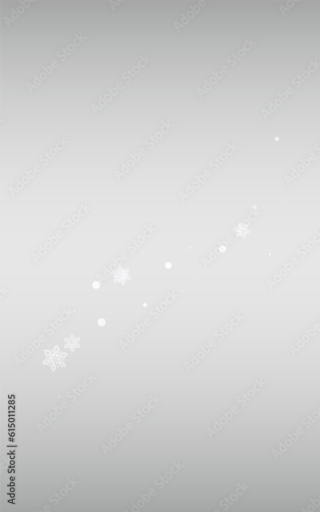 Gray Snow Vector Silver Background. Magic Gray Snow Vector Silver Background. Magic