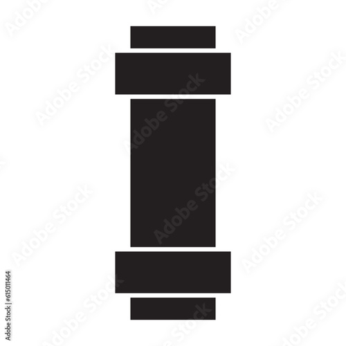 pipe icon vector