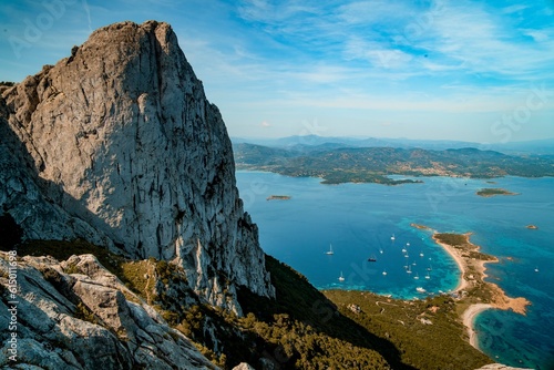 Beautiful island of Tavolara, east Sardinia