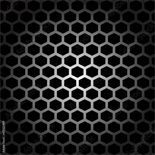 abstract background like honeycomb with hexagon squares