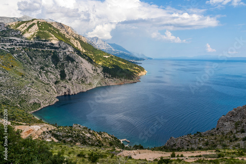 Coastline near split in Croatia