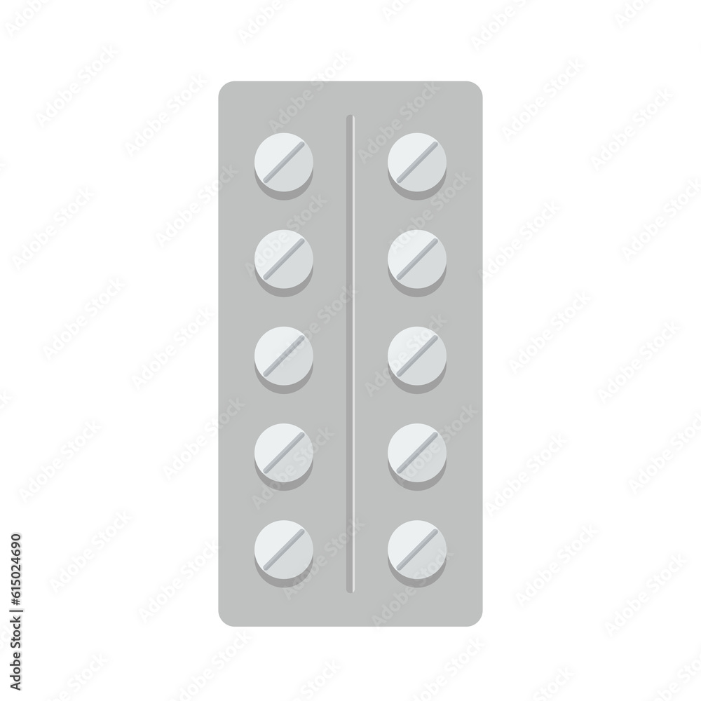 Pack of medicine pills Pack of medicine pills