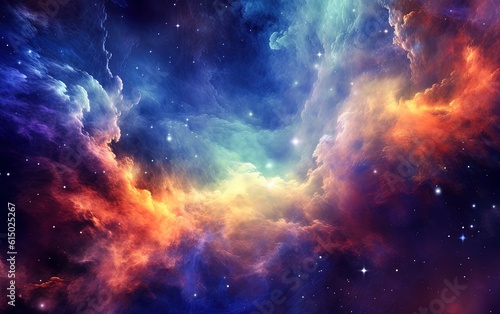 Vast Nebula in space