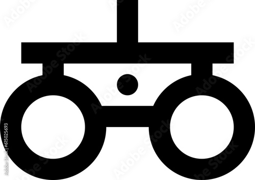 diopter black outline icon