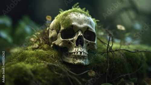 skull and crossbones HD 8K wallpaper Stock Photographic Image