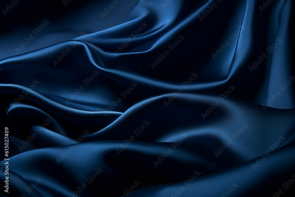 Smooth elegant dark blue silk or satin luxury cloth texture can use as abstract background. Luxurious background design Smooth elegant dark blue silk or satin luxury cloth texture can use as abstract background. Luxurious background design