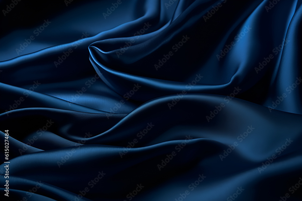 Smooth elegant dark blue silk or satin luxury cloth texture can use as abstract background. Luxurious background design Smooth elegant dark blue silk or satin luxury cloth texture can use as abstract background. Luxurious background design