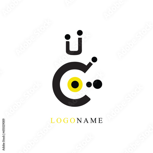 Free vector flat design co logo template