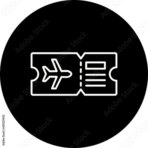 Plane ticket Icon