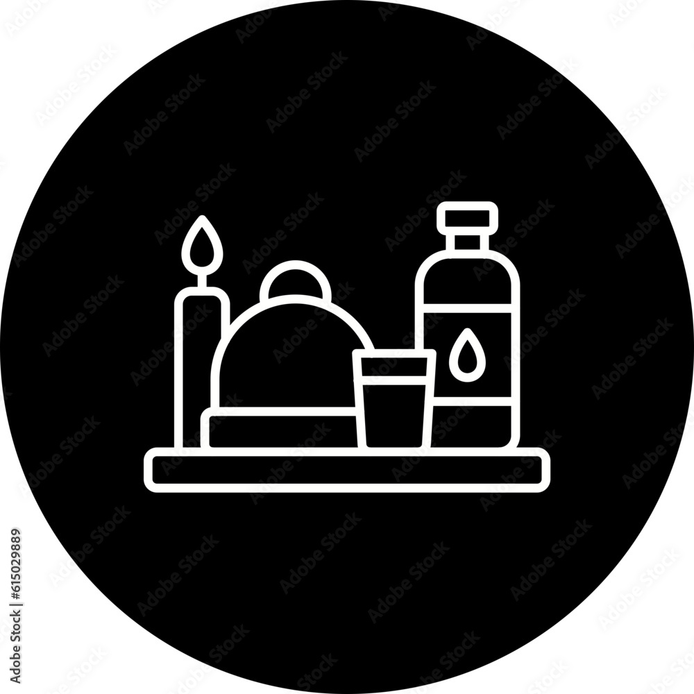 Fototapeta premium Dinner Icon