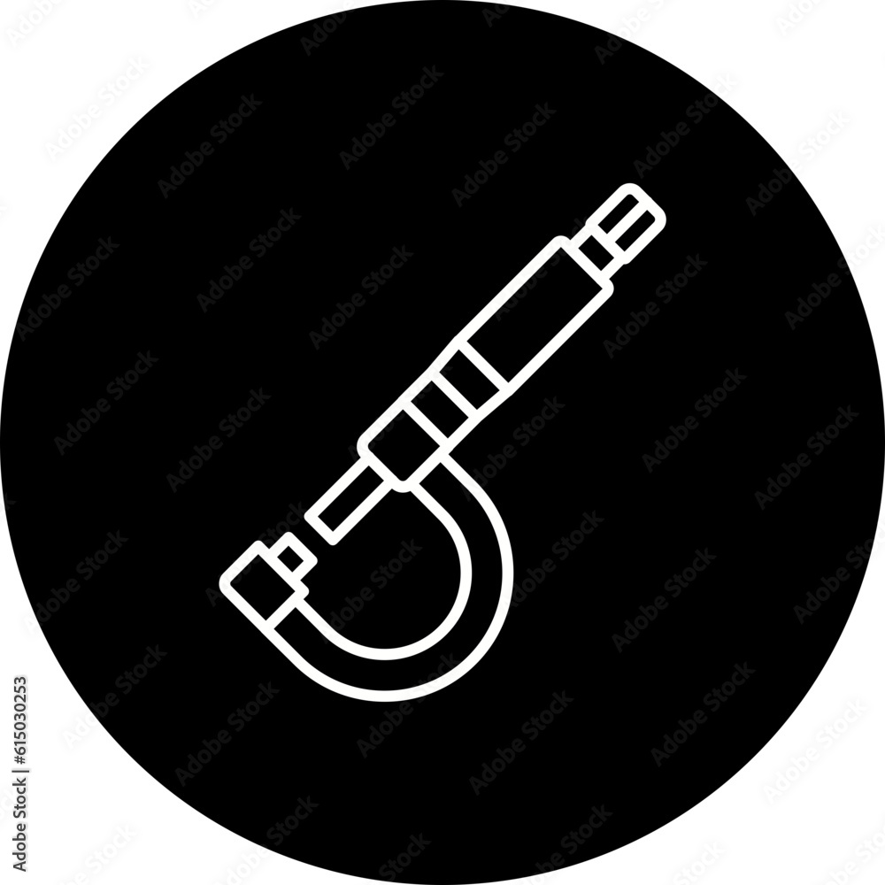 Micrometer Icon Micrometer Icon