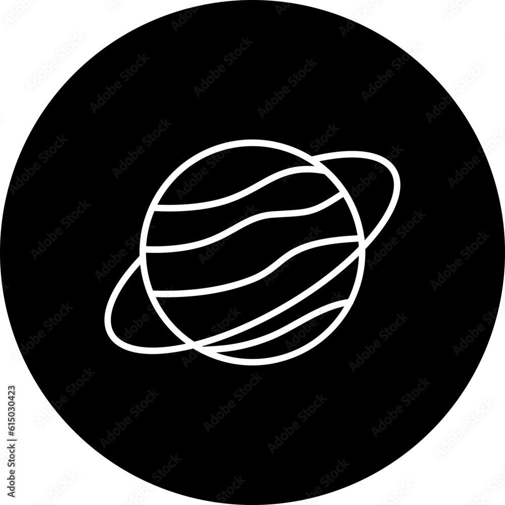 Fototapeta premium Planet Icon