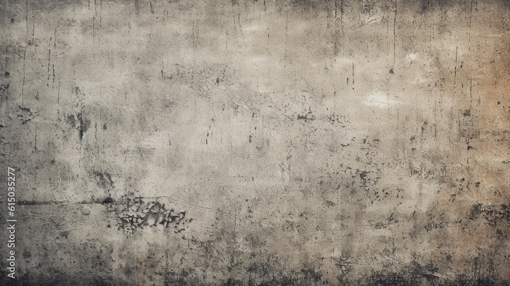 Fototapeta premium old dirty dirty concrete wall. Generative Ai. 