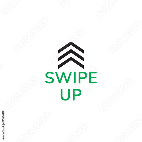 Swipe Up Icon