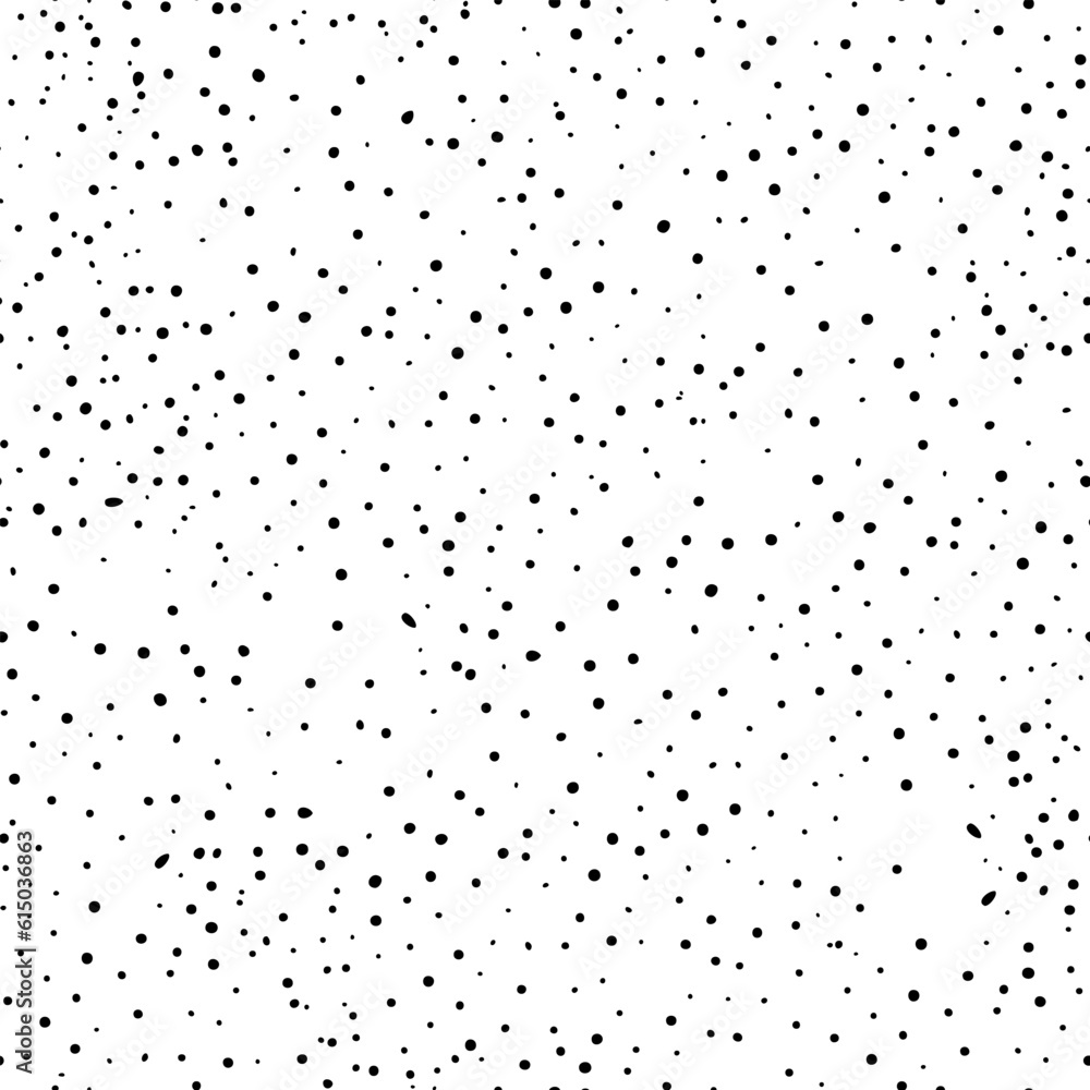 Seamless Abstract Polka Dot Pattern Black Hand Drawn Drip Points On seamless-abstract-polka-dot-pattern-black-hand-drawn-drip-points-on
