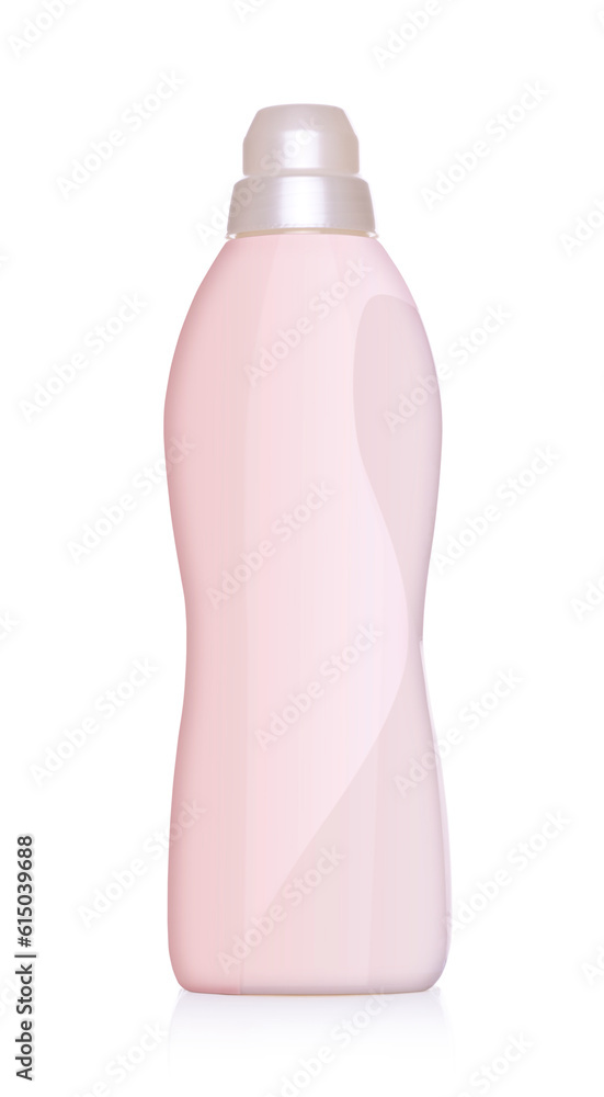 pink plastic bottle isolated on a white background pink plastic bottle isolated on a white background
