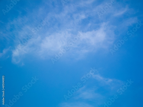 blue sky with clouds