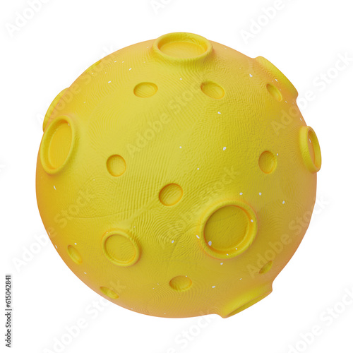 moon 3d illustration