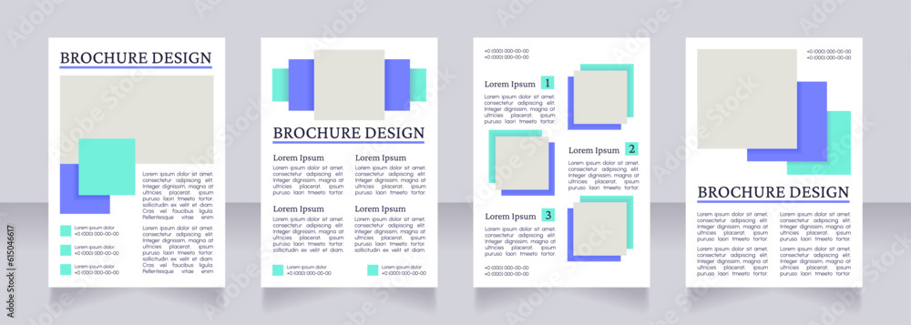 Commitment to environment blank brochure layout design. Vertical poster template set with empty copy space for text. Premade corporate reports collection. Editable flyer paper pages Commitment to environment blank brochure layout design. Vertical poster template set with empty copy space for text. Premade corporate reports collection. Editable flyer paper pages