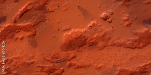 seamless texture of martian surface. Neural network generated in May 2023. Not based on any actual person, scene or pattern.