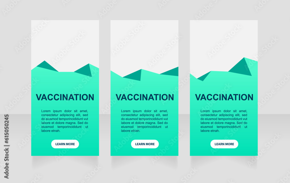 Vaccination against smallpox virus web banner design template. Vector flyer with text space. Advertising placard with customized copyspace. Promotional printable poster for advertising. Graphic layout Vaccination against smallpox virus web banner design template. Vector flyer with text space. Advertising placard with customized copyspace. Promotional printable poster for advertising. Graphic layout
