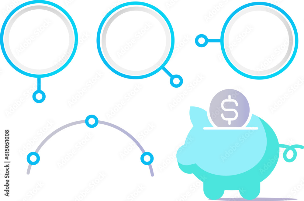 Financial savvy person infographic chart design element set. Abstract vector symbols for infochart with blank copy spaces. Kit with shapes for instructional graphics. Visual data presentation Financial savvy person infographic chart design element set. Abstract vector symbols for infochart with blank copy spaces. Kit with shapes for instructional graphics. Visual data presentation