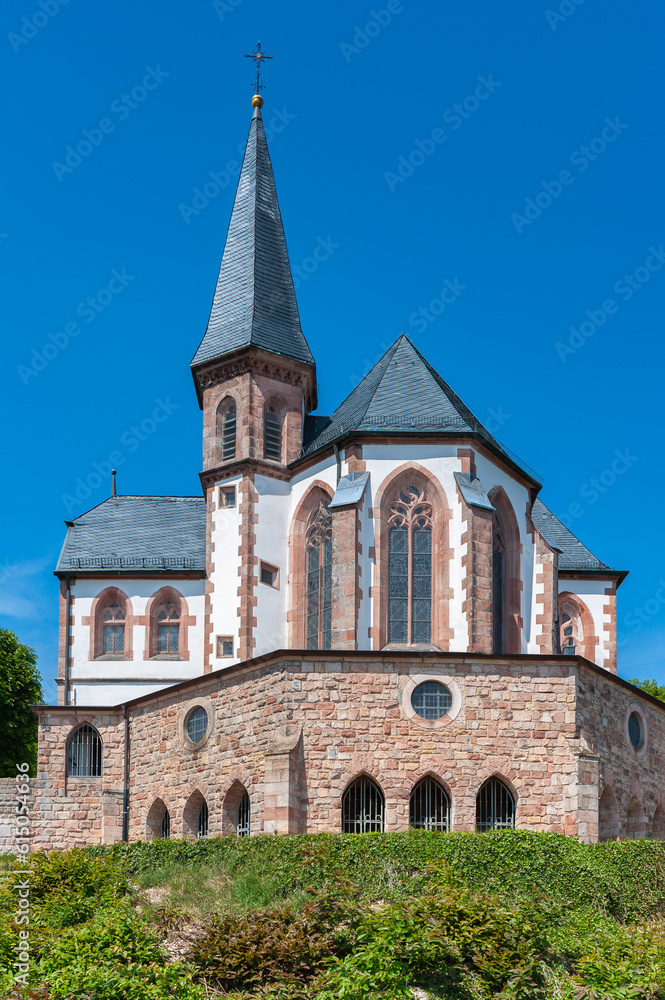 Wallfahrtskapelle Sankt Anna in Burrweiler. Region Pfalz im Bundesland Rheinland-Pfaz in Deutschland