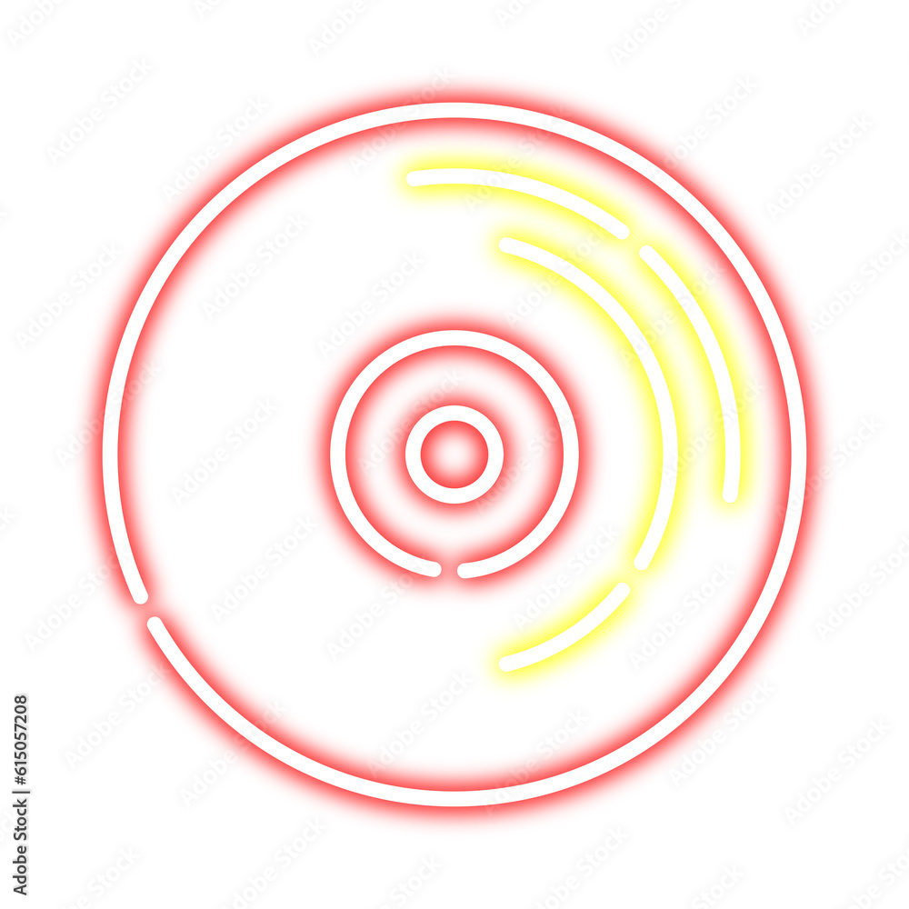 Neon Disc Element Neon Disc Element