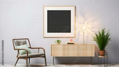 Comprehensive 3D Rendered Frame Mockup Set: Featuring Various Room Styles including Farmhouse, Art Studio, Children's, Minimalist, Military, Coastal, Dining, and Scandinavian Interiors - ai generated