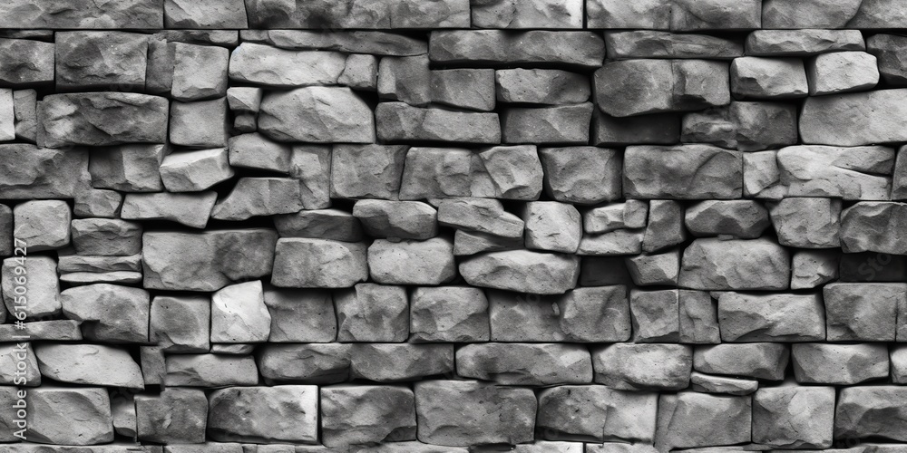 AI Generated. AI Generative. Grey stone rock marble brick block texture pattern abstract background decoration. Graphic Art AI Generated. AI Generative. Grey stone rock marble brick block texture pattern abstract background decoration. Graphic Art