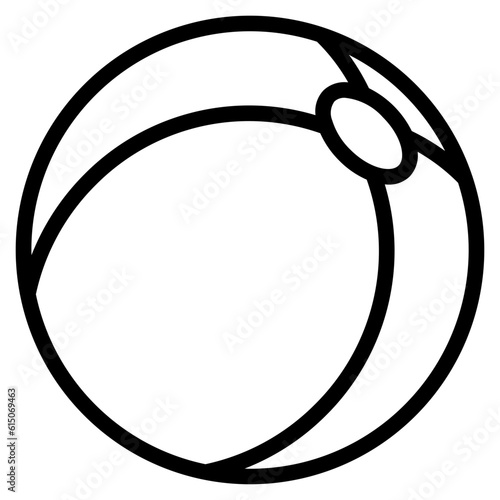 beach ball icon