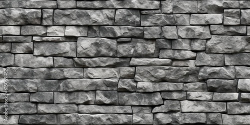 AI Generated. AI Generative. Grey stone rock marble brick block texture pattern abstract background decoration. Graphic Art