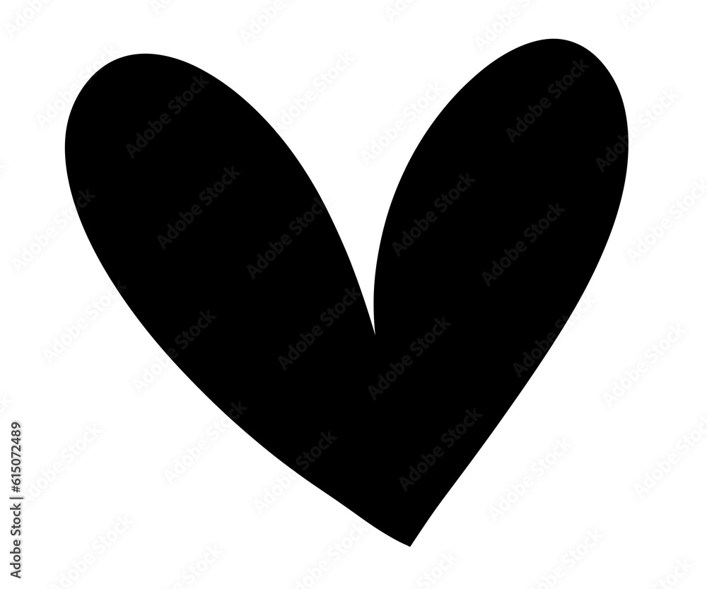 Black heart sign isolated on transparent background. Valentines day icon. Hand drawn heart shape. World heart day concept. Love icon. PNG illustration Black heart sign isolated on transparent background. Valentines day icon. Hand drawn heart shape. World heart day concept. Love icon. PNG illustration