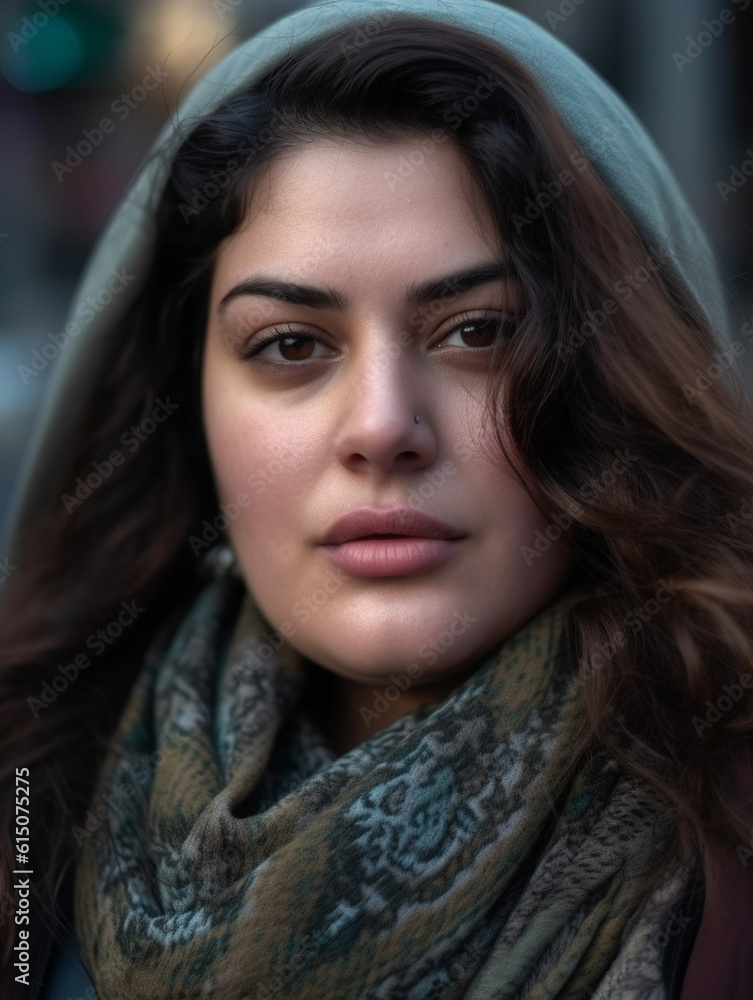 closeup sensual portrait of a beautiful oversize fashion model, body acceptance Concept, body positivity and diversity closeup sensual portrait of a beautiful oversize fashion model, body acceptance Concept, body positivity and diversity