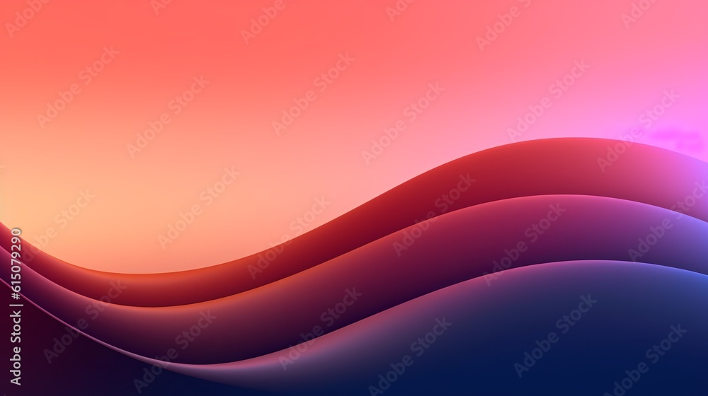 A digital artwork showcasing minimalistic abstract design with a simple gradient background, combining clean lines and subtle color transitions for a visually pleasing composition. Generative Ai A digital artwork showcasing minimalistic abstract design with a simple gradient background, combining clean lines and subtle color transitions for a visually pleasing composition. Generative Ai