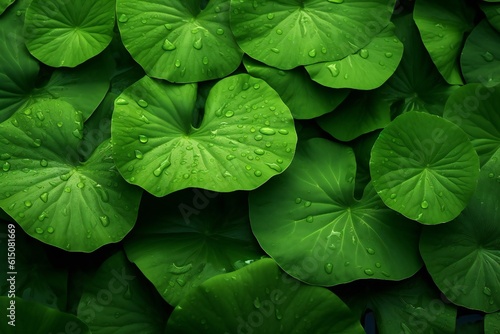 Lotus leaves background  lotus  lotus seeds  relaxing atmosphere  high resolution  highest quality Generative AI