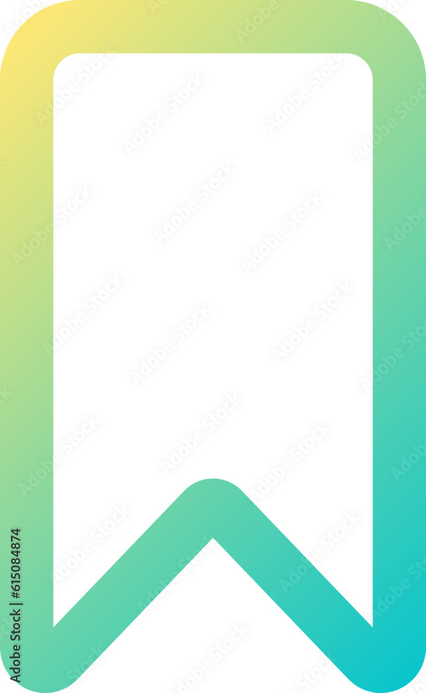 Bookmark pixel perfect gradient linear ui icon. Chosen content tag. Webpage element. E book. Line color user interface symbol. Modern style pictogram. Vector isolated outline illustration Bookmark pixel perfect gradient linear ui icon. Chosen content tag. Webpage element. E book. Line color user interface symbol. Modern style pictogram. Vector isolated outline illustration