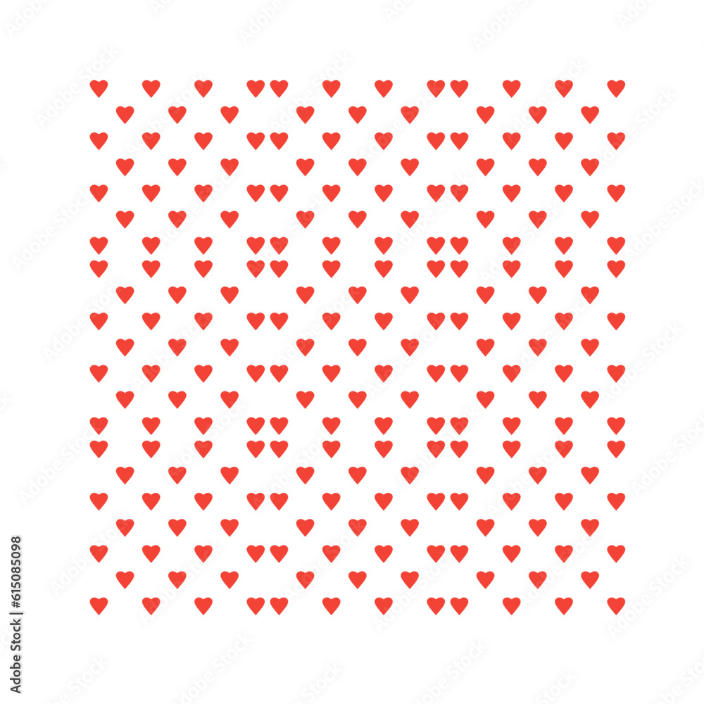 hearts shape or love sign seamless pattern hearts shape or love sign seamless pattern